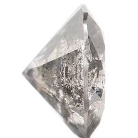 0.45 Ct Natural Loose Diamond, Grey Diamond, Round Diamond, Round Brilliant Cut Diamond, Sparkling Diamond, Rustic Diamond L036