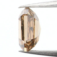 0.44 Ct Natural Loose Diamond, Hexagon Diamond, Brown Diamond, Polished Diamond, Rustic Diamond, Color Diamond, Rose Cut Diamond, L782