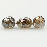 1.38 Ct Natural Loose Diamond, Briolette Diamond, Brown Diamond, Briolette Cut Bead Diamond, Polished Diamond, Faceted Diamond L9986