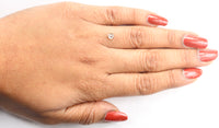 0.34 Ct Natural Loose Diamond, Hexagon Diamond, Brown Diamond, Polished Diamond, Rustic Diamond, Rose Cut Diamond, KR2322