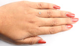 0.34 Ct Natural Loose Diamond, Hexagon Diamond, Brown Diamond, Polished Diamond, Rustic Diamond, Rose Cut Diamond, KR2322