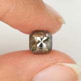 1.10 Ct Natural Loose Diamond, Cushion Cut Diamond, Black Diamond, Polished Diamond, Real Diamond, Rustic Diamond, Antique Diamond KDL392