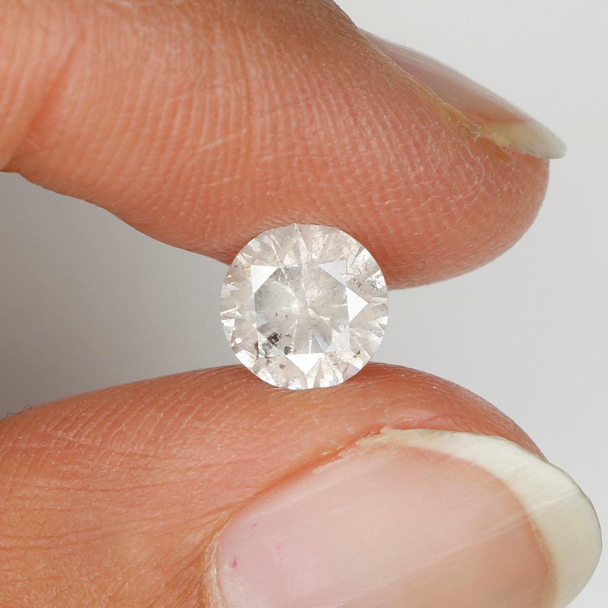 0.73 Ct Natural Loose Round Shape Diamond White Color Round Cut Diamond 5.85 MM Natural White Diamond Round Brilliant Cut Diamond QL347