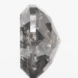 2.77 Ct Natural Loose Diamond, Round Rose Cut Diamond, Black Gray Diamond, Salt and Pepper Diamond, Rose Cut Diamond, Real Diamond KDL9731