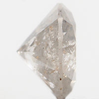 0.78 Ct Natural Loose Diamond, Grey Diamond, Round Diamond, Round Brilliant Cut Diamond, Sparkling Diamond, Rustic Diamond KDL5798