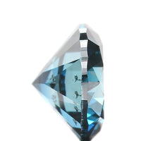 0.66 Ct Natural Loose Diamond, Blue Diamond, Round Diamond, Round Brilliant Cut Diamond, Sparkling Diamond, Rustic Diamond KDL9739