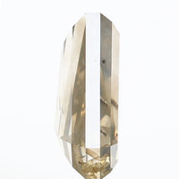 1.43 CT Natural Loose Diamond, Coffin Diamond, Grey Diamond, Yellow Diamond, Rose Cut Diamond, Coffin Cut Diamond, Fancy Color Diamond KDL387
