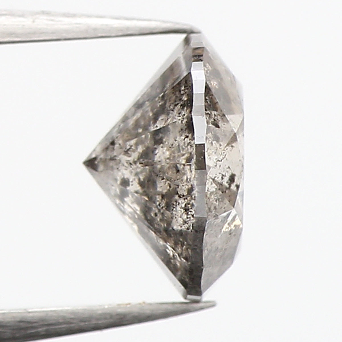 0.82 CT Natural Loose Round Shape Diamond Salt And Pepper Round Cut Diamond 6.00 MM Natural Loose Diamond Round Brilliant Cut Diamond LQ605