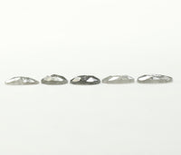 0.94 Ct Natural Loose Diamond, Slice Diamond, Salt And Pepper Diamond, Black Gray Diamond, Polki Diamond, Irregular Diamond, KR2319