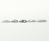 0.94 Ct Natural Loose Diamond, Slice Diamond, Salt And Pepper Diamond, Black Gray Diamond, Polki Diamond, Irregular Diamond, KR2319