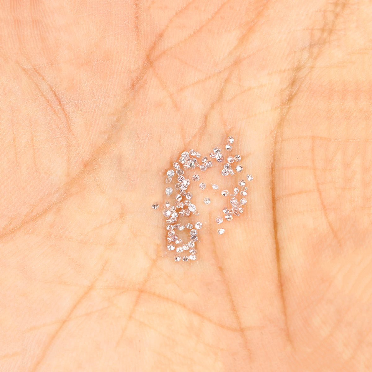 0.41 Ct Natural Loose Round Shape Diamond Pink Color Round Cut Diamond 1.15 MM Natural Loose Pink Color Round Brilliant Cut Diamond LQ818