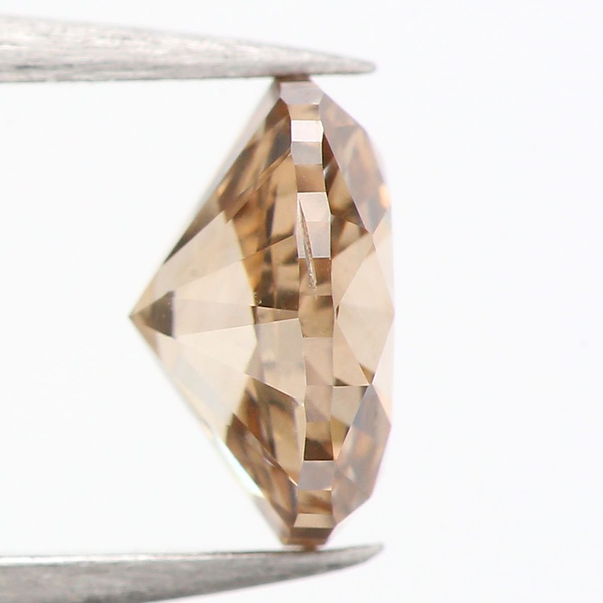 0.38 CT Natural Loose Oval Shape Diamond Brown Color Oval Cut Diamond 5.05 MM Natural Loose Brown Color Oval Brilliant Cut Diamond LQ836