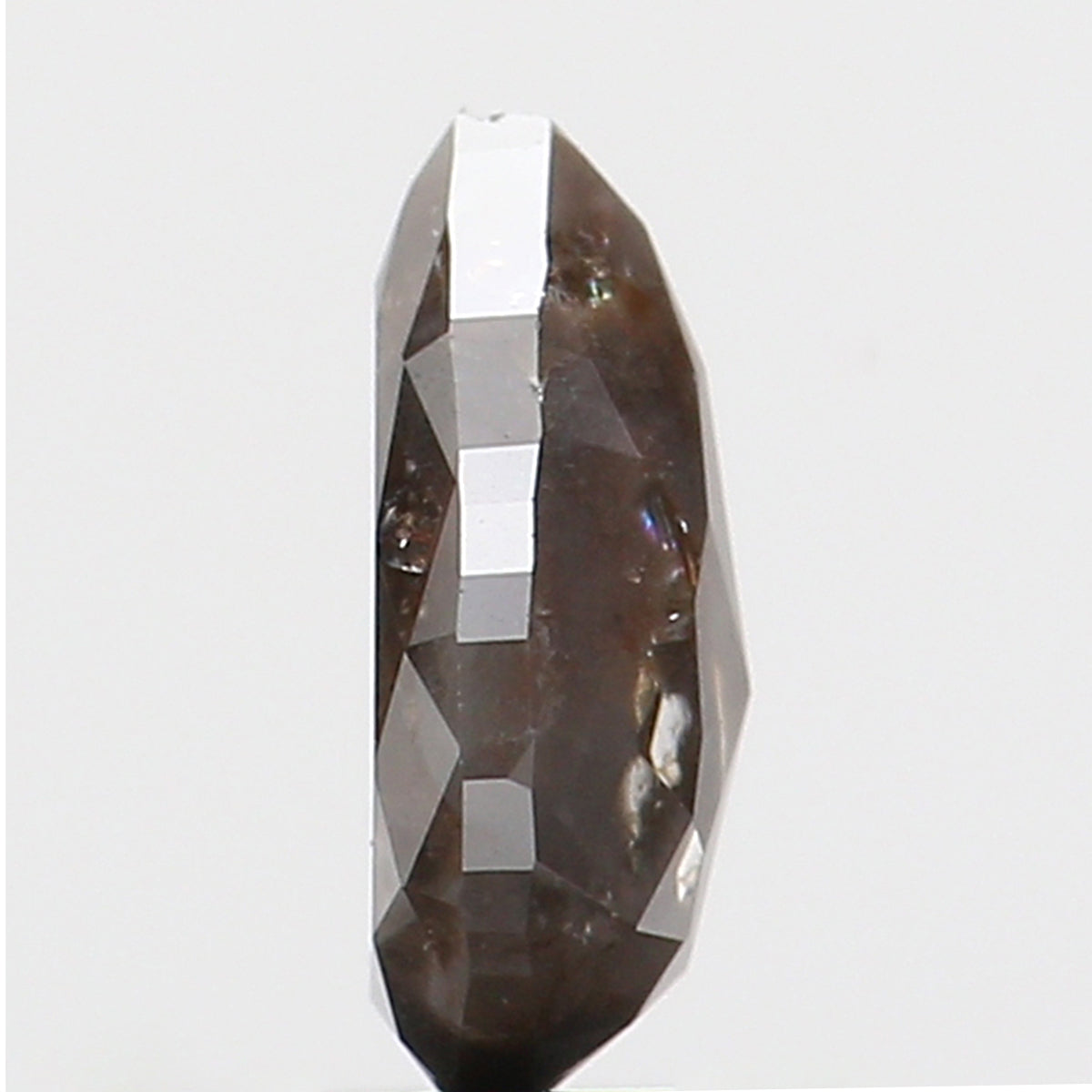 0.55 CT Natural Loose Pear Shape Diamond Brown Color Pear Shape Diamond 6.40 MM Natural Loose Brown Diamond Pear Rose Cut Diamond QL9598