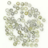 2.68 Ct Natural Loose Diamond, Round Rose Cut Diamond, Grey Diamond, Yellow Diamond, Rose Cut Diamond, Rustic Diamond, Real Diamond L092