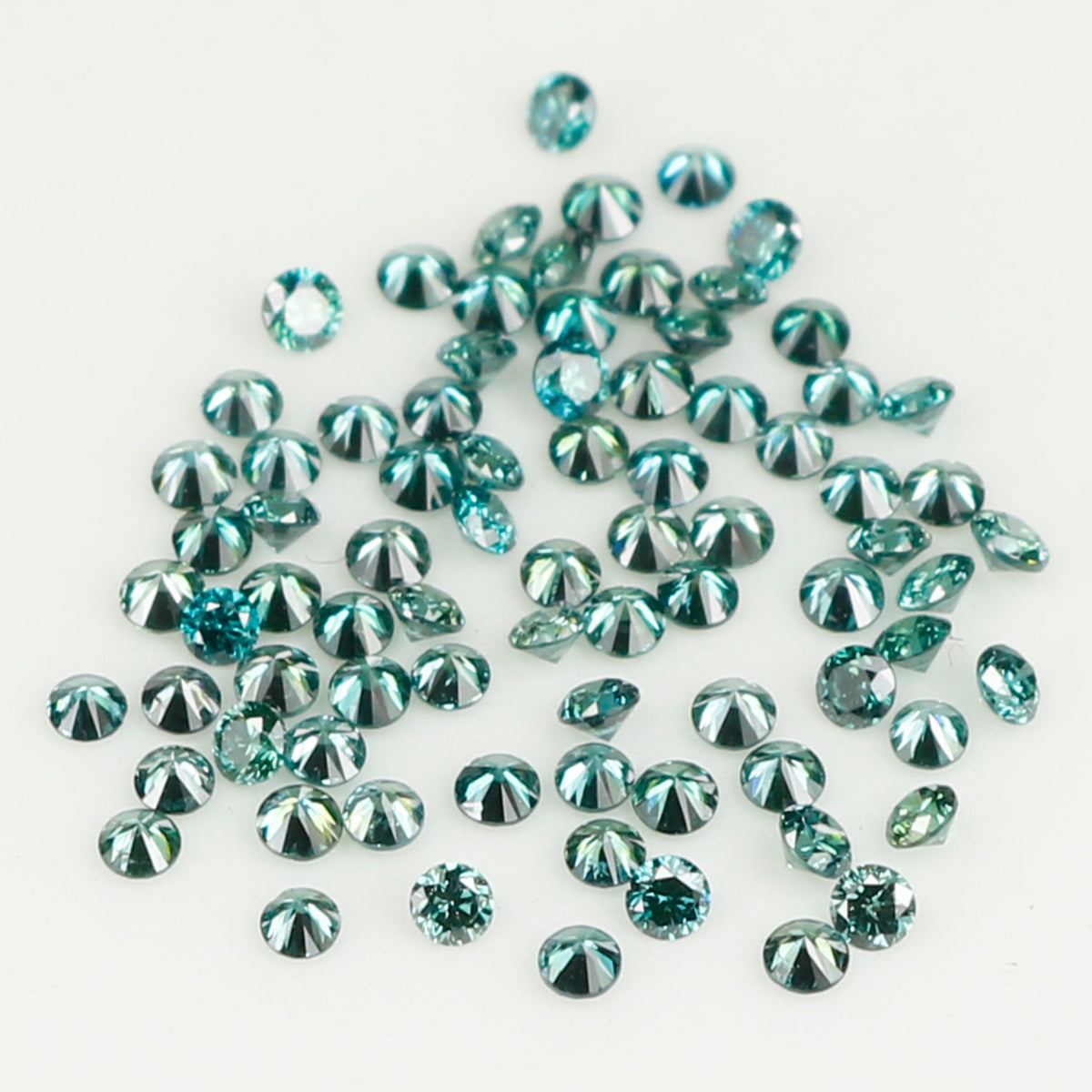 0.78 Ct Natural Loose Round Shape Diamond Blue Color Round Cut Diamond 1.25 MM Natural Loose Blue Diamond Round Brilliant Cut Diamond LQ419