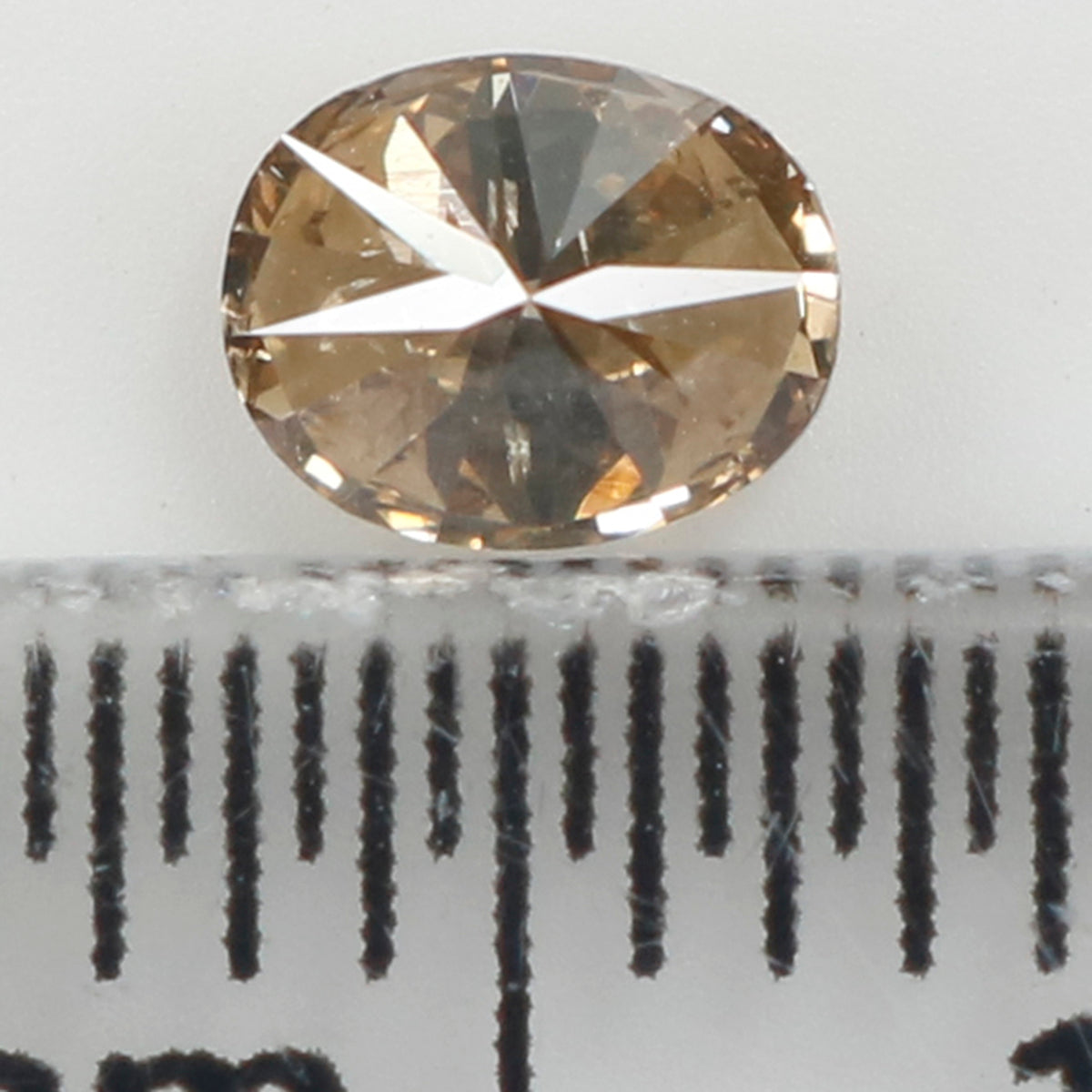 0.30 CT Natural Loose Oval Shape Diamond Brown Color Oval Cut Diamond 4.65 MM Natural Loose Brown Color Oval Brilliant Cut Diamond LQ575