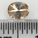 0.30 Ct Natural Loose Diamond, Oval Diamond, Brown Diamond, Antique Diamond, Rustic Diamond, Polished Diamond, Real Diamond L575