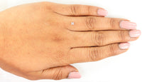 0.15 Ct Natural Loose Diamond, Cushion Diamond, Brown Diamond, Polished Diamond, Real Diamond, Rustic Diamond, Antique Diamond L5477
