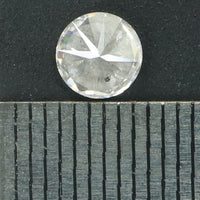 0.73 Ct Natural Loose Diamond, White Diamond, Round Diamond, Round Brilliant Cut Diamond, Sparkling Diamond, Rustic Diamond KDL347