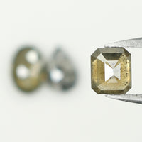 1.25 Ct Natural Loose Diamond, Mix Shape, Black Diamond, Pear Diamond, Emerald Diamond, Oval Diamond, Rustic Diamond KDL005