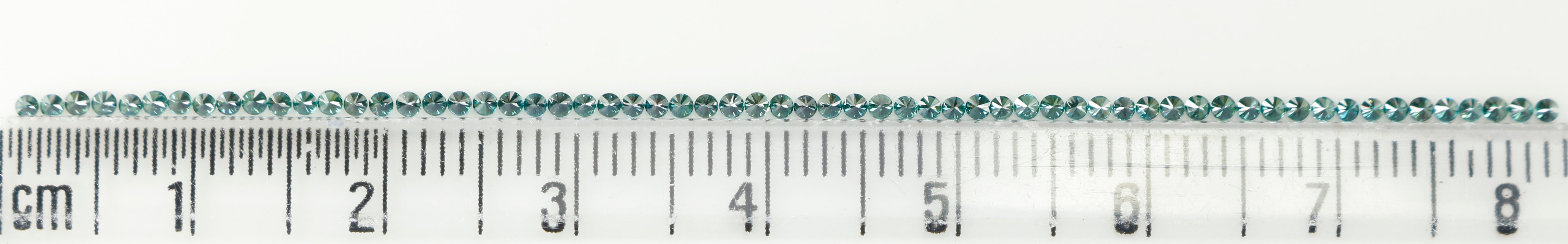 0.78 Ct Natural Loose Round Shape Diamond Blue Color Round Cut Diamond 1.25 MM Natural Loose Blue Diamond Round Brilliant Cut Diamond LQ419