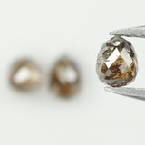1.38 Ct Natural Loose Diamond, Briolette Diamond, Brown Diamond, Briolette Cut Bead Diamond, Polished Diamond, Faceted Diamond L9986