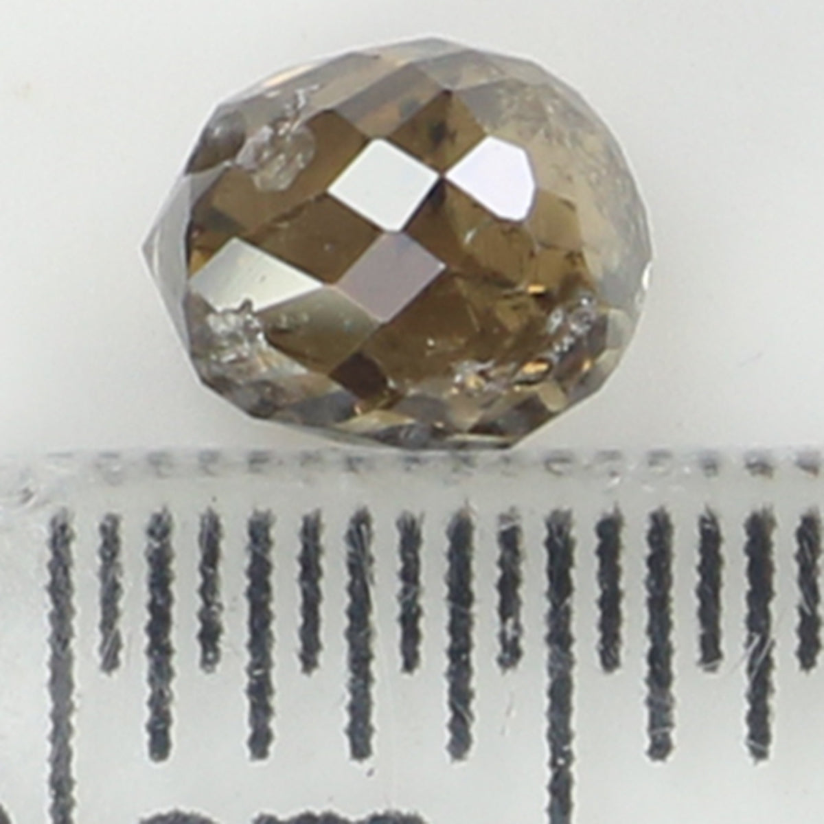 0.75 Ct Natural Loose Diamond, Briolette Diamond, Brown Diamond, Briolette Cut Bead Diamond, Polished Diamond, Faceted Diamond L126