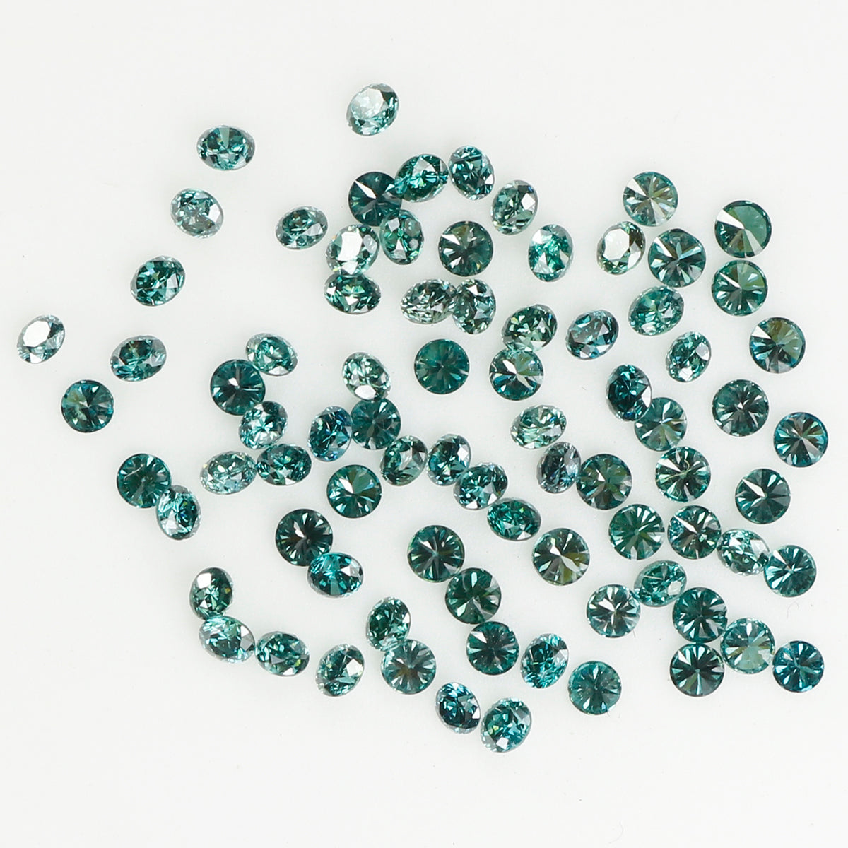0.78 Ct Natural Loose Round Shape Diamond Blue Color Round Cut Diamond 1.25 MM Natural Loose Blue Diamond Round Brilliant Cut Diamond LQ419