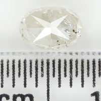 0.57 Ct Natural Loose Diamond, Oval Diamond, Grey Diamond, Antique Diamond, Oval Cut Diamond, Rustic Diamond, Real Diamond, KDL5971