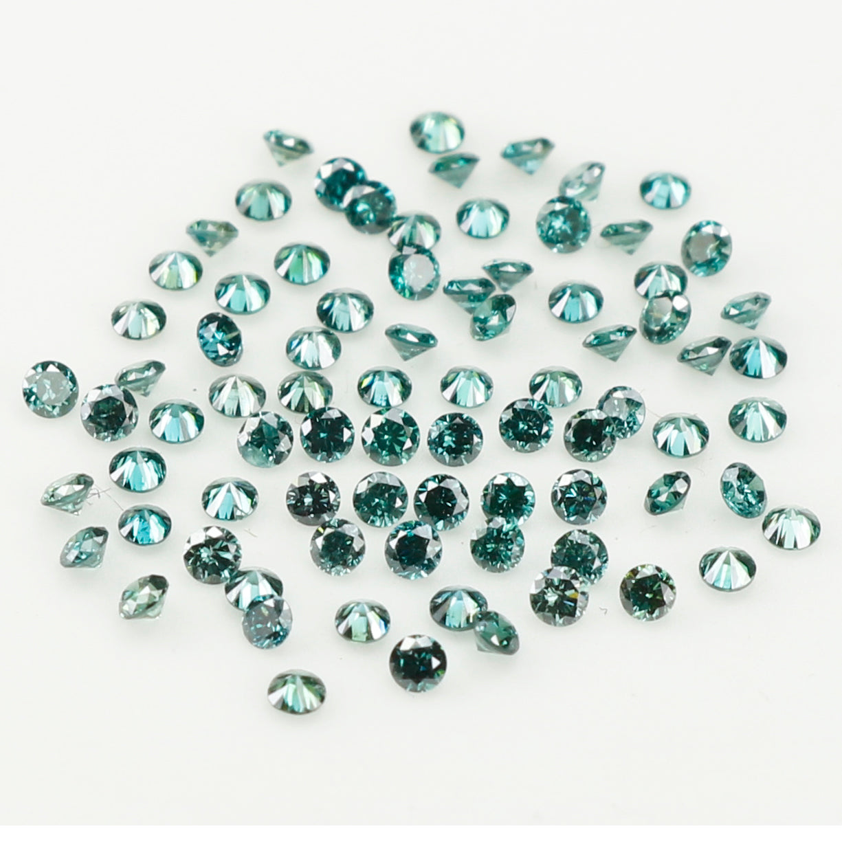 0.78 Ct Natural Loose Round Shape Diamond Blue Color Round Cut Diamond 1.25 MM Natural Loose Blue Diamond Round Brilliant Cut Diamond LQ419