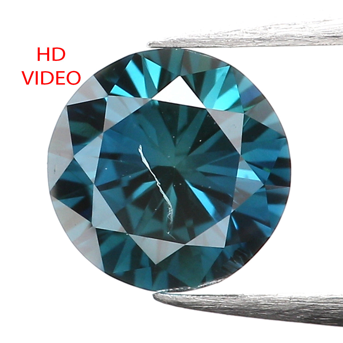 0.42 Ct Natural Loose Round Shape Diamond Blue Round Cut Diamond 4.85 MM Natural Loose Diamond Blue Color Round Brilliant Cut Diamond LQ001