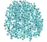 Natural Loose Diamond Brilliant Round Blue Color I1 I3 Clarity 1.10 to 1.55 MM 25 Pcs lot Q22