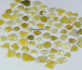 Natural Loose Diamond Rough Yellow Mix Color I3 Clarity 5.00 Ct Lot Q105