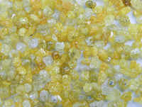 Natural Loose Diamond Rough Bead Yellow Color I3 Clarity 2.00 Ct Lot Q77