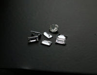 Natural Loose Diamond Baguette Round White G H Color VS Clarity 0.32 Ct ( 6+1 Pcs )