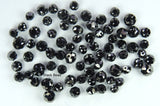 Round Bead Black Color Natural Loose Diamond I1-I3 Clarity 1.50 to 2.70 MM 10 Pcs Q157