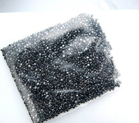 Natural Loose Diamond Round Black Color I3 Clarity 100 Pcs Q34
