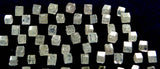 Natural Loose Diamond Polished Cube White Color I1 to I3 Clarity 5 pcs lot Q62