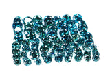 Natural Loose Diamond Round Shape Blue Color VS1 SI1 Clarity 25 Pcs Lot Q23