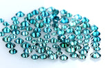 Natural Loose Diamond Round Shape Blue Color VS1 SI1 Clarity 25 Pcs Lot Q23