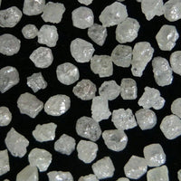 Natural Loose Diamond Rough Rare Raw Cube Ice Grey Color I3 Clarity 3.00 Ct Lot Q97