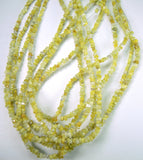 Natural Loose Diamond Rough Beads Yellow Color I3 Clarity 16 inches Q120