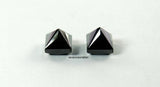 Princess Natural Loose Diamond  Black Color 2 Pcs 2.00 Ct Q33