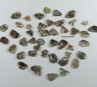 Natural Loose Diamond Slice Rose Polki Mix Color 2.50 to 5.00 MM 1.00 Ct Scoop Q131
