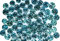 Natural loose Diamond Round Blue Color VS1 SI1 Clarity 2.10 to 2.40 MM 10 Pcs Lot Q25