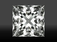 Natural Loose Diamond Princess G H White Color VS1-SI1 Clarity 1.80 MM 5 Pcs Lot K05
