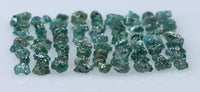 Rough Bead Natural Loose Diamond  Blue Color Drilling Bead 2.00 Ct Lot Q80