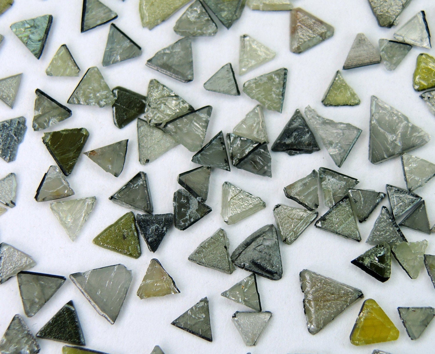 Natural loose Diamond Rough Triangle Flat Uncut Industrial Use 5.00 Ct lot Q58