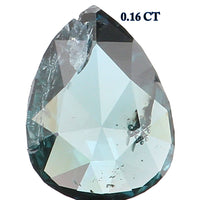 Natural Loose Diamond Pear Blue Color I1 Clarity 4.60 MM 0.16 Ct KR1313