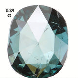 Natural Loose Diamond Cushion Blue Color SI2 Clarity 4.20 MM 0.29 Ct L6443